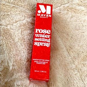 New in box Maven Beauty Rose Water Setting Spray
